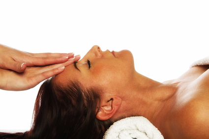Stirn Massage